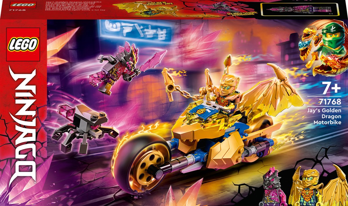 LEGO NINJAGO Jays gouden drakenmotor - 71768