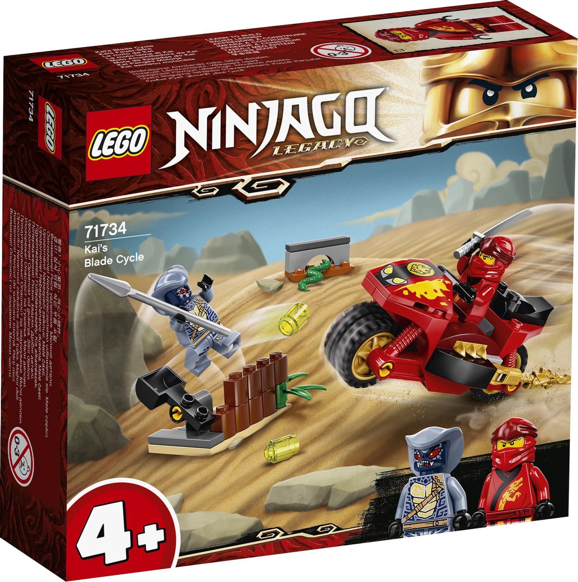 LEGO NINJAGO Kais zwaardmotor - 71734