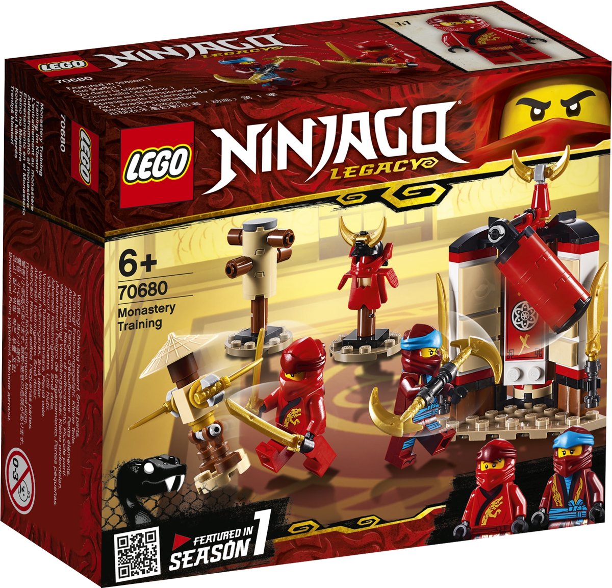 LEGO NINJAGO Kloostertraining - 70680