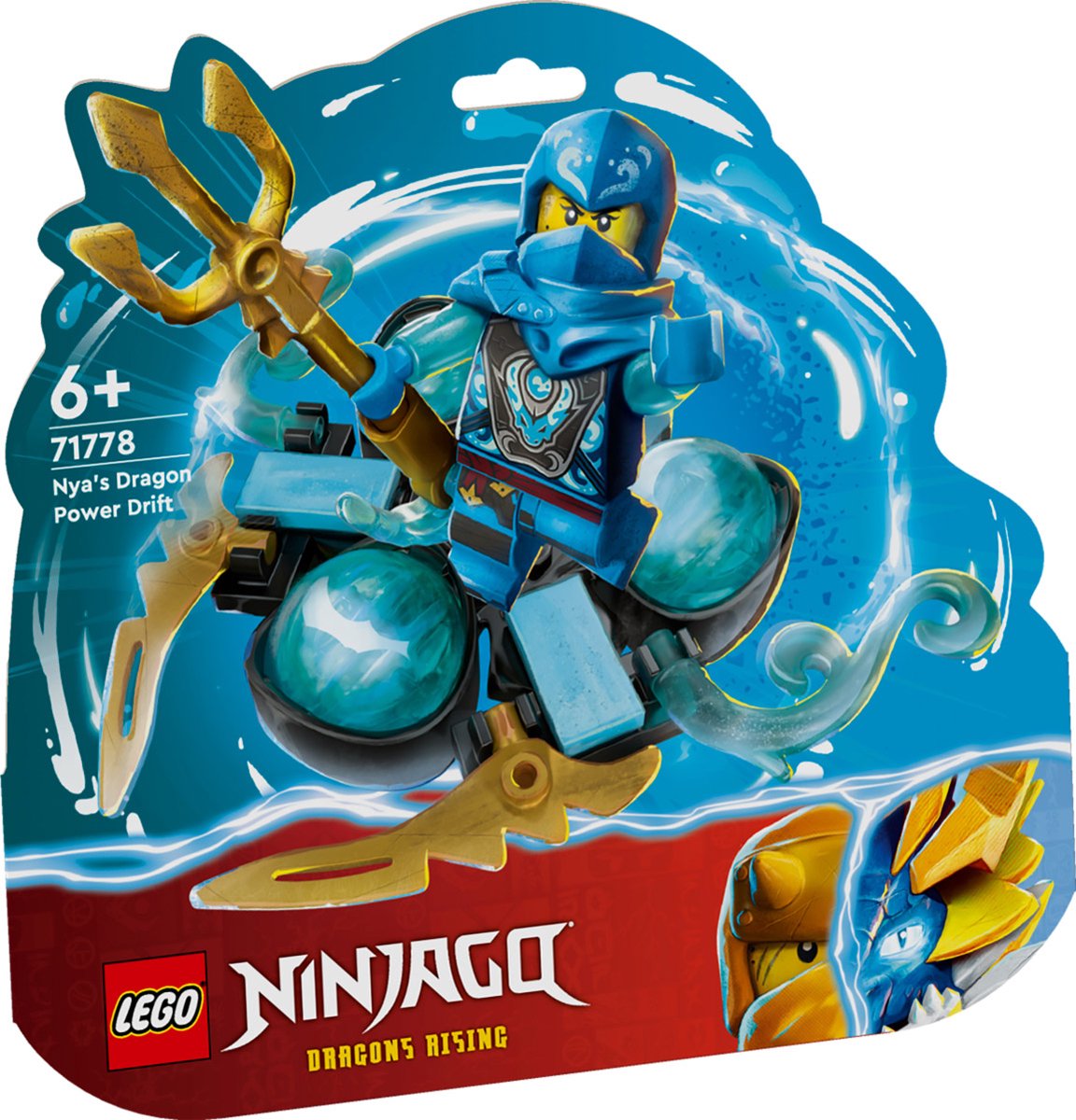 LEGO Ninjago 71778 Nya’s Drakenkracht Spinjitzu Drift