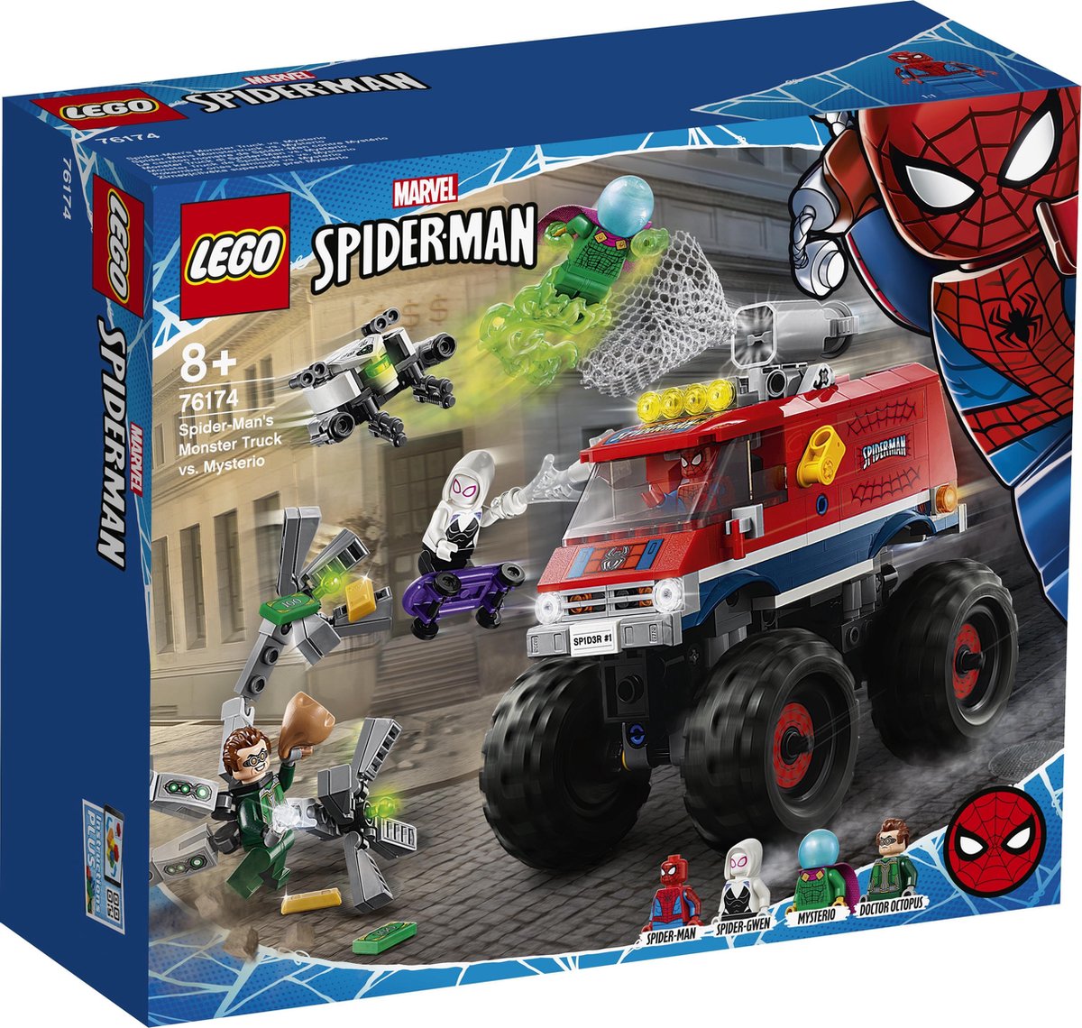 LEGO Spidermans monstertruck vs Mysterio - 76174