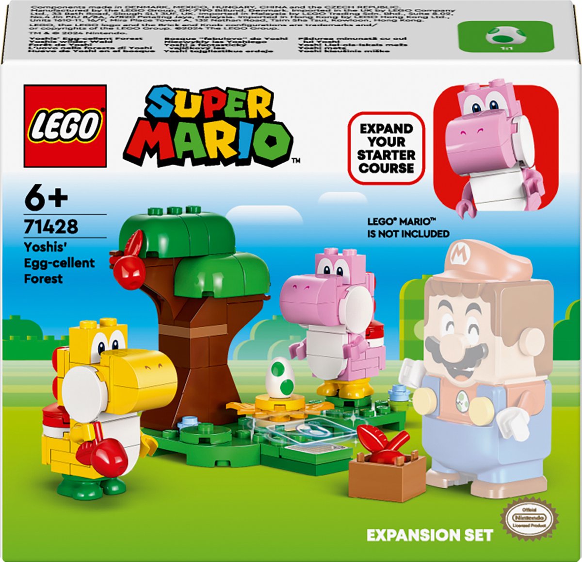 LEGO Super Mario Uitbreidingsset: Yoshis eigenaardige woud - 71428