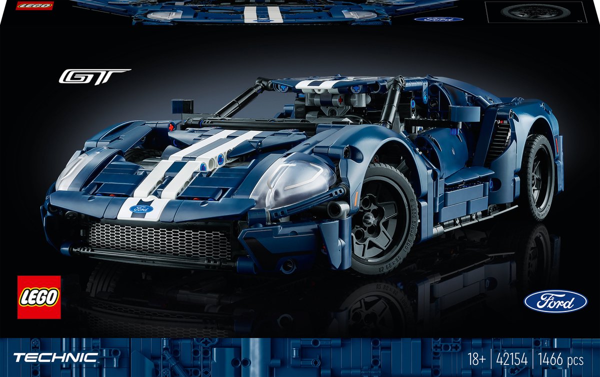 LEGO Technic 2022 Ford GT Auto Modelbouwset - 42154
