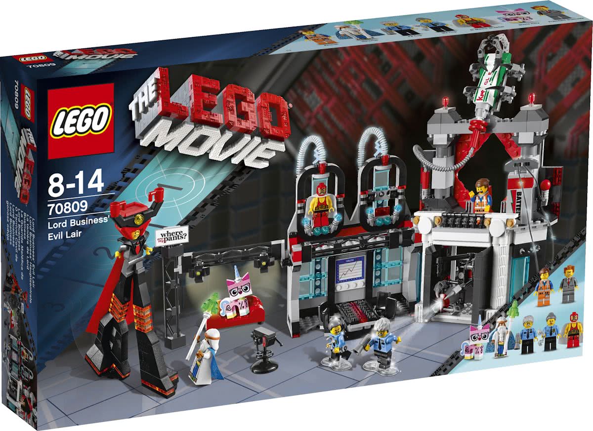 LEGO The Movie Lord Business Schuilplaats - 70809