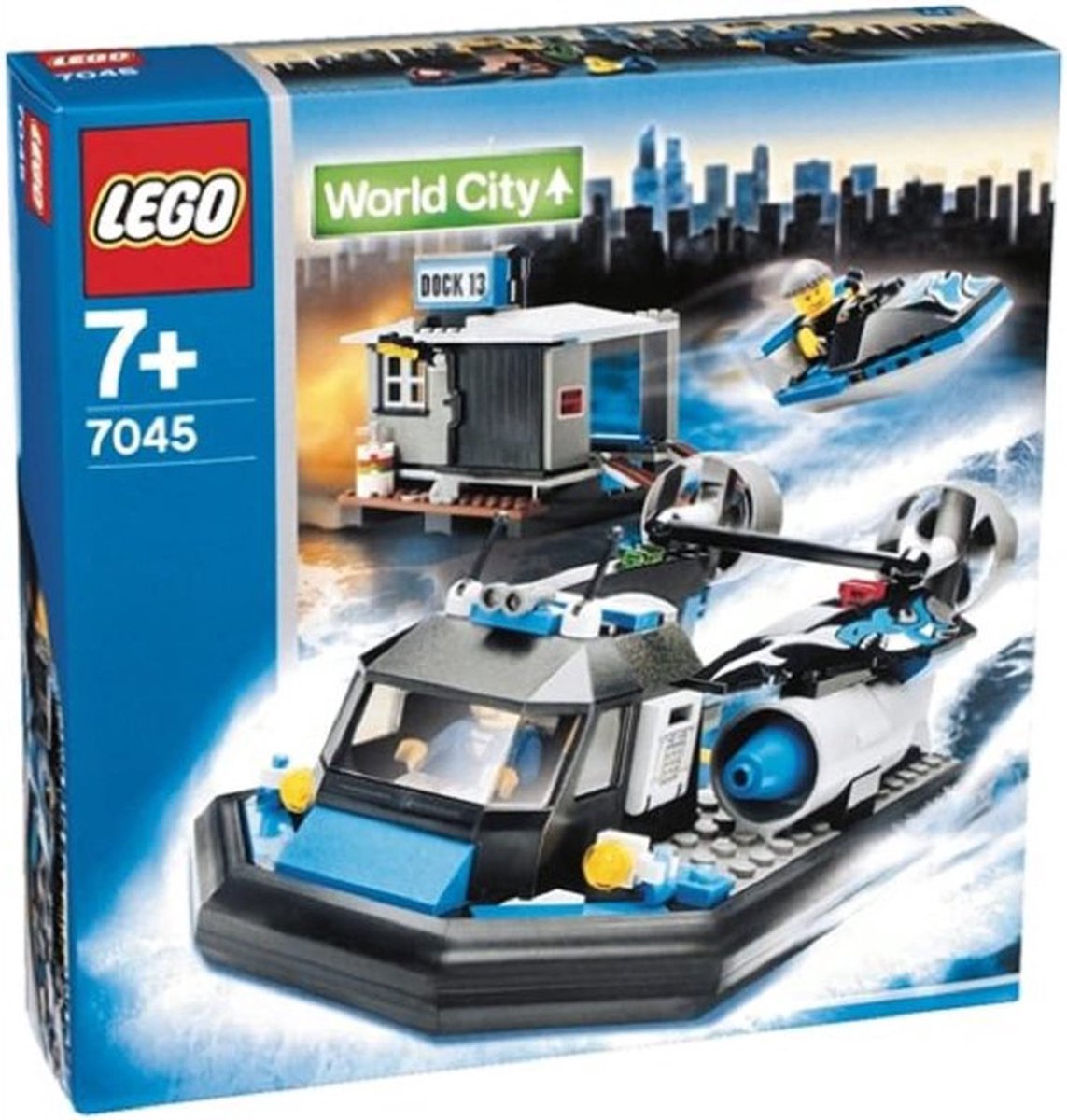 LEGO World Ciity Hovercraft hideout