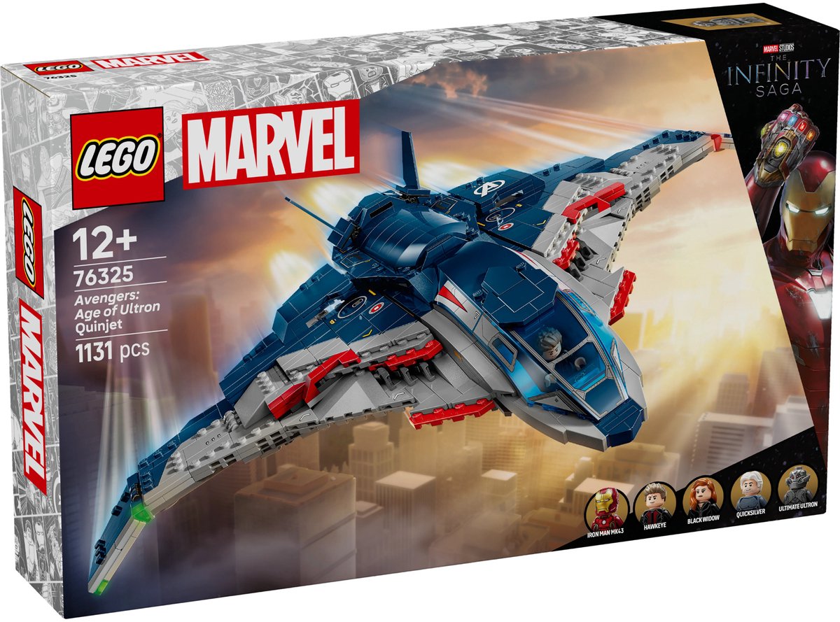 LEGO® Marvel Avengers: Age of Ultron Quinjet - 76325