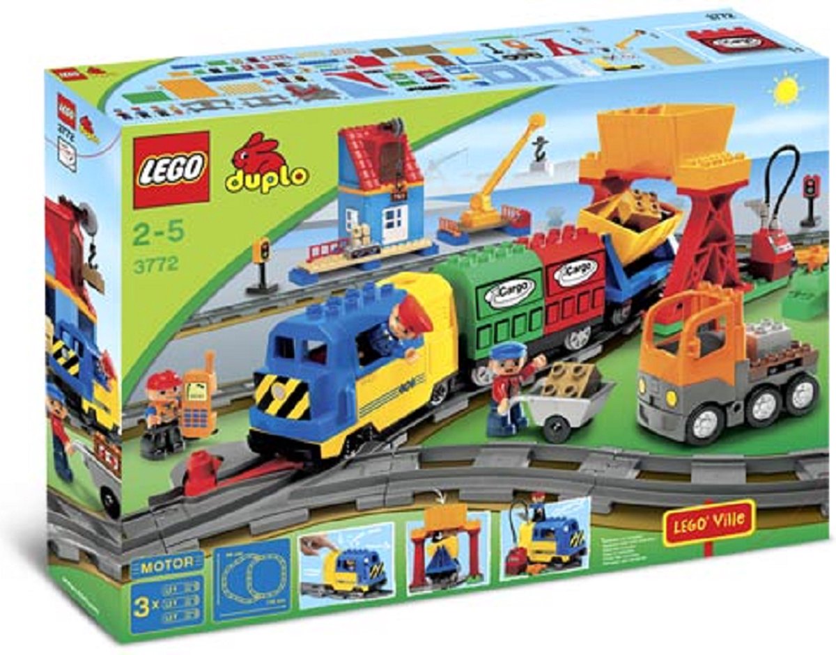   3772  Deluxe treinset - Duplo - Collectors item