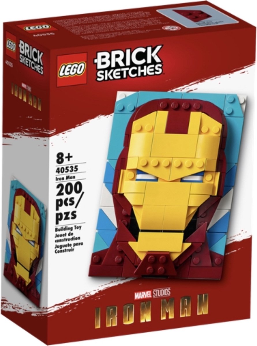   40535 Bricksketches Iron man