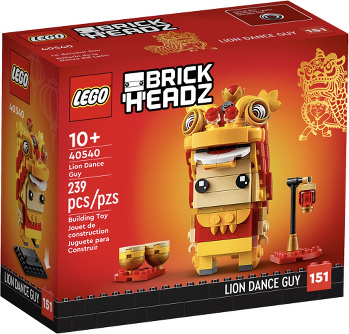   40540 Brickheadz Leeuwendanser