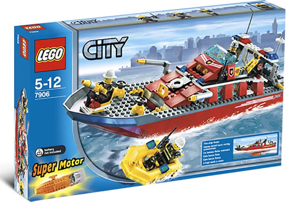   City Brandweerboot - 7906