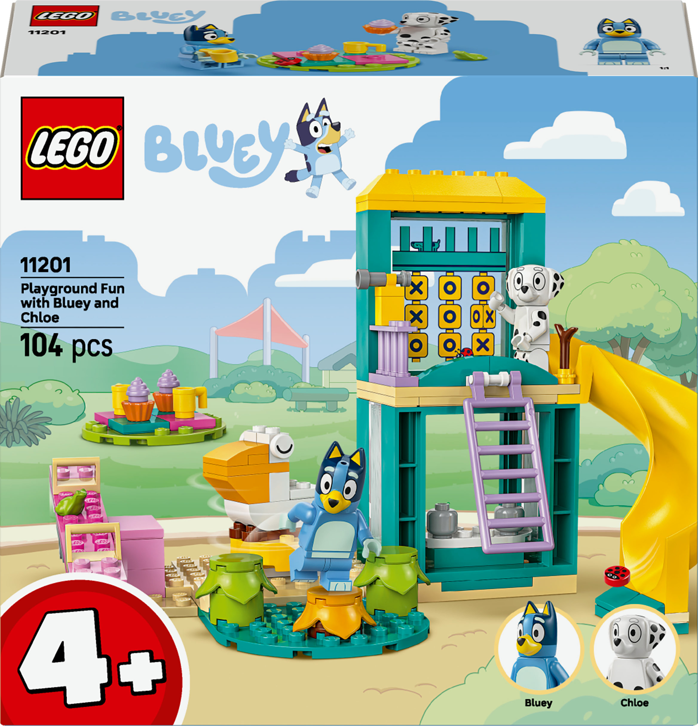 LEGO® Bluey 11201 Bluey en Chloe op de speelplaats