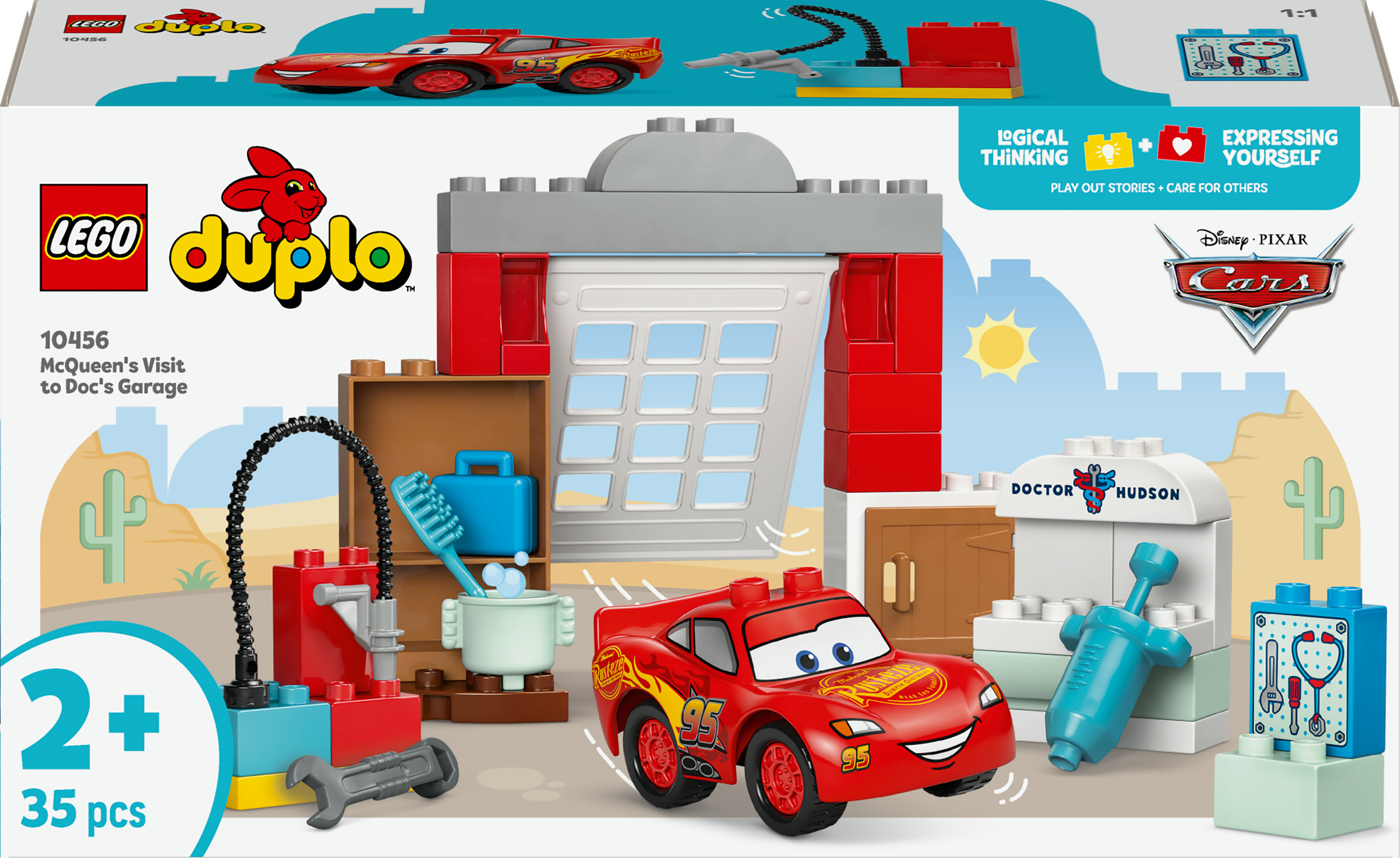 LEGO® DUPLO 10456 McQueens bezoek aan Docs garage