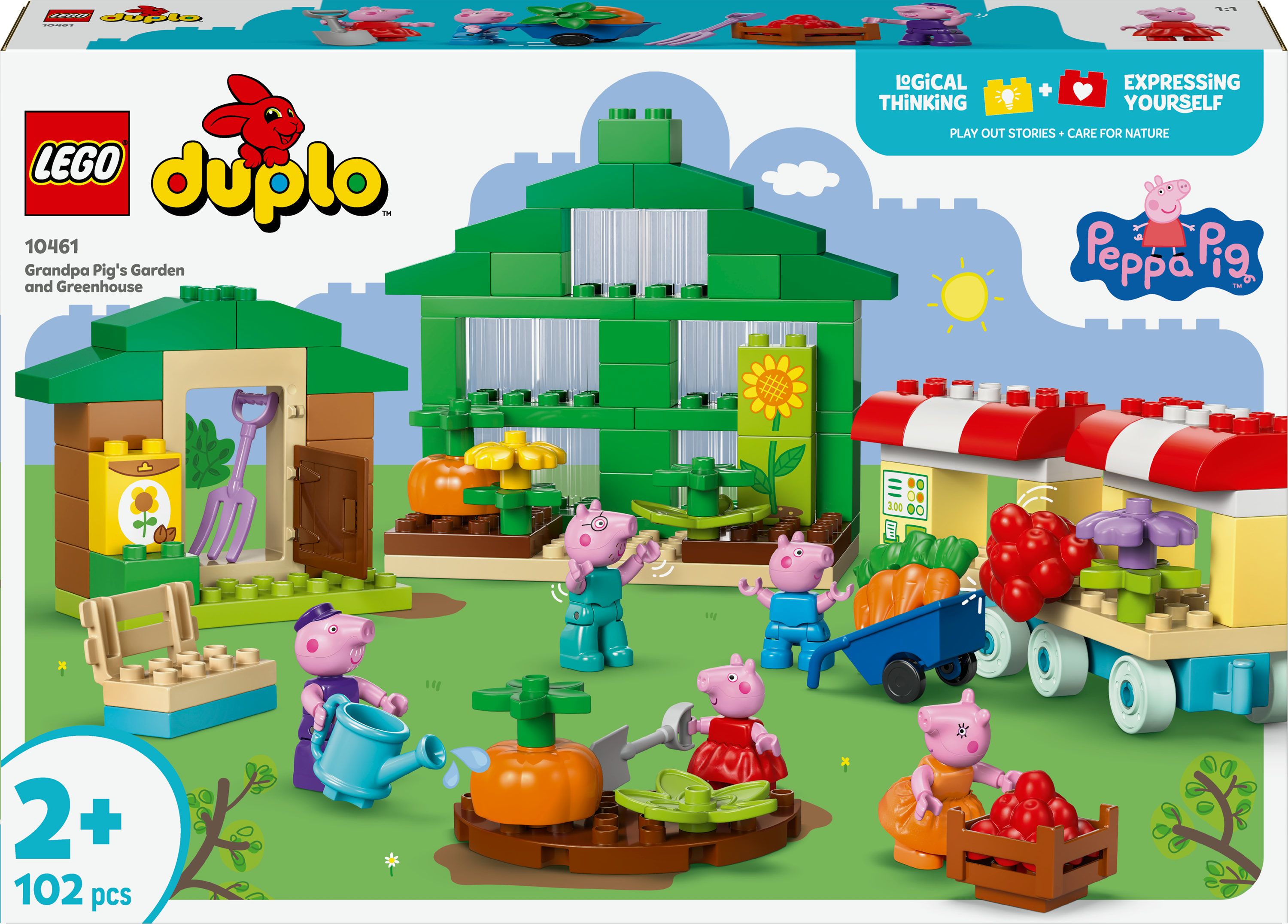   DUPLO 10461 De tuin en kas van Opa Big