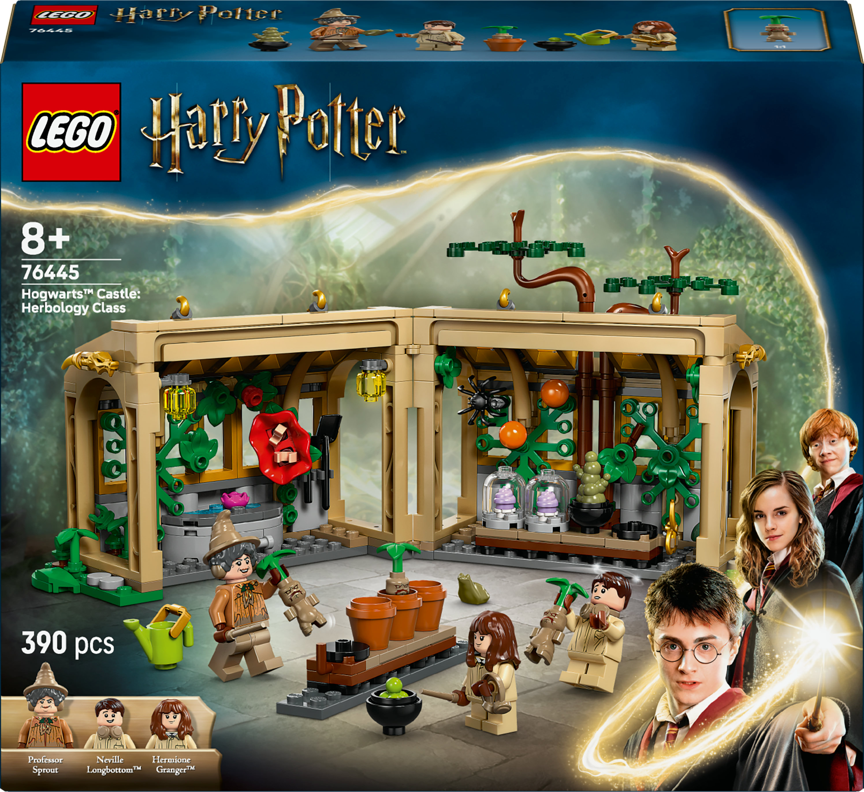 LEGO® Harry Potter 76445 kasteel Zweinstein kruidenkunde lessen