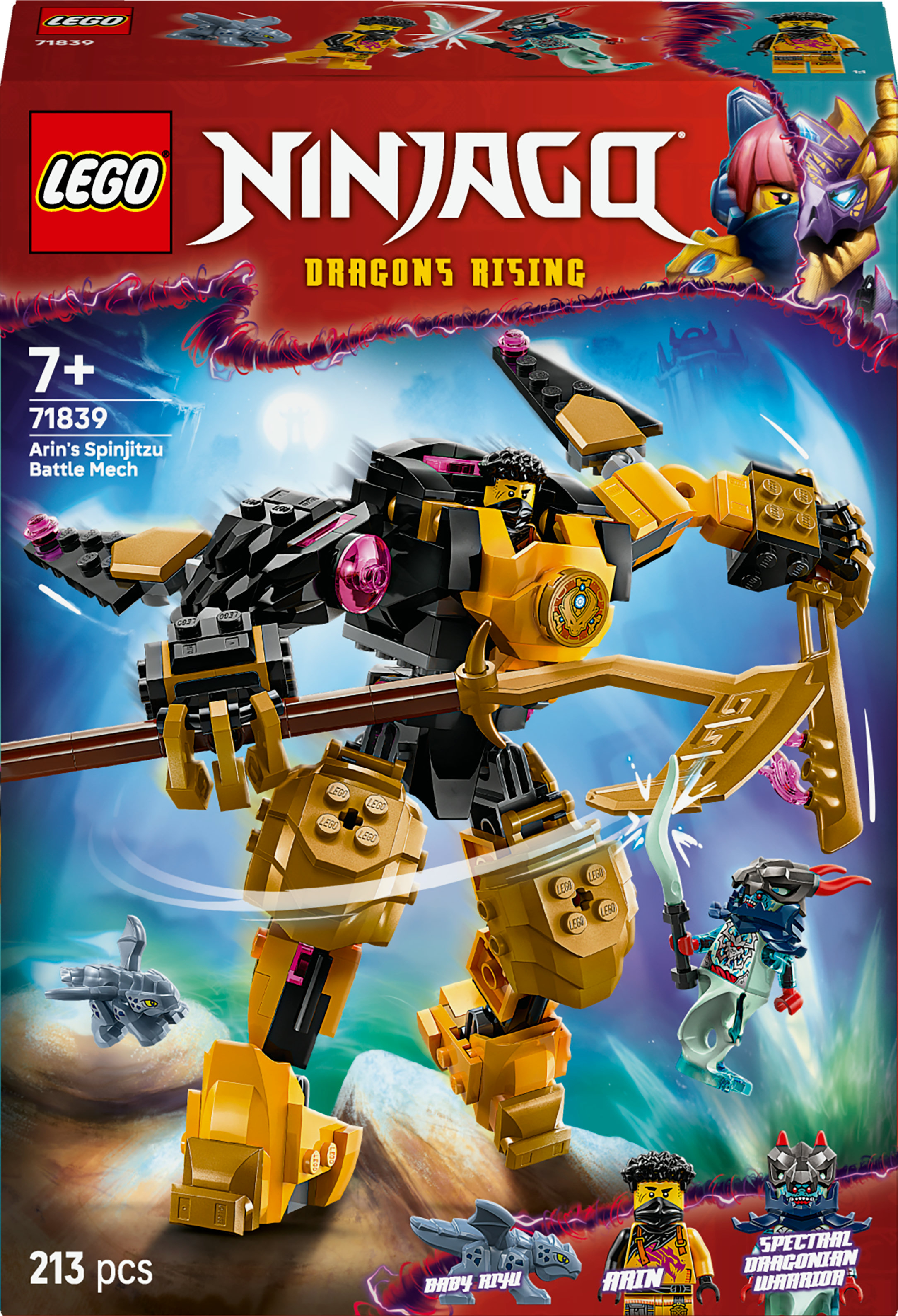 LEGO® Ninjago 71839 Arins spinjitzu strijdmech
