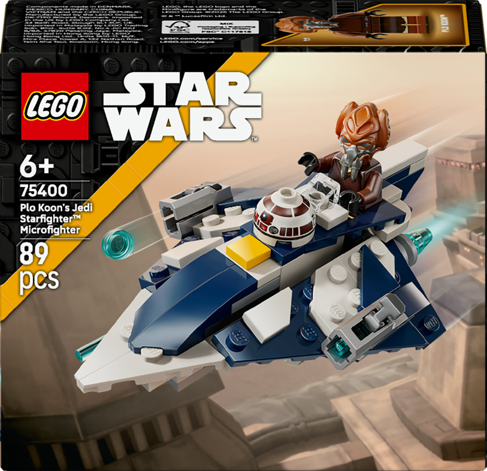 LEGO® Star Wars 75400 Plo Koons Jedi Starfighter™ microfighter