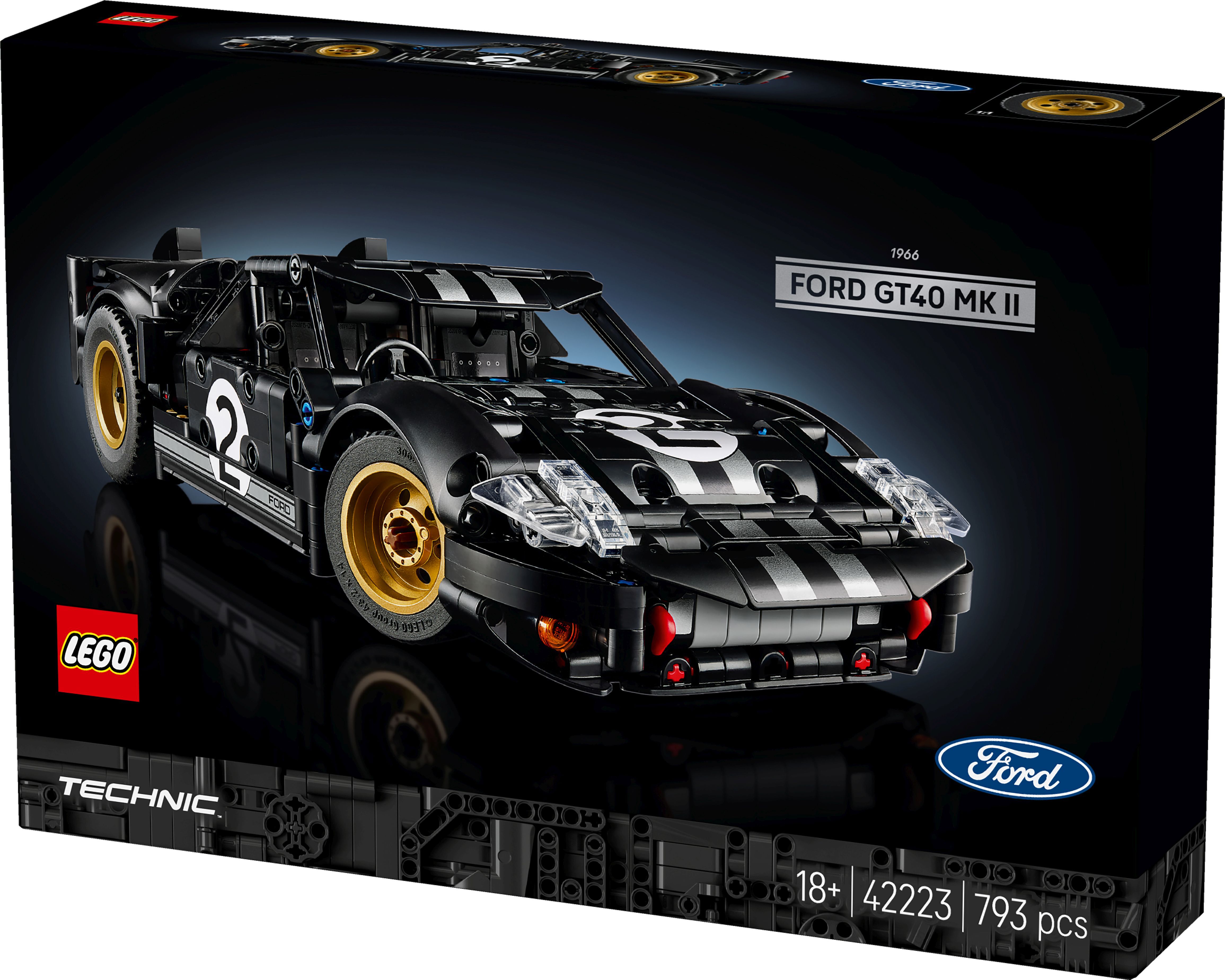 LEGO® Technic 1966 Ford GT40 MKII Raceauto