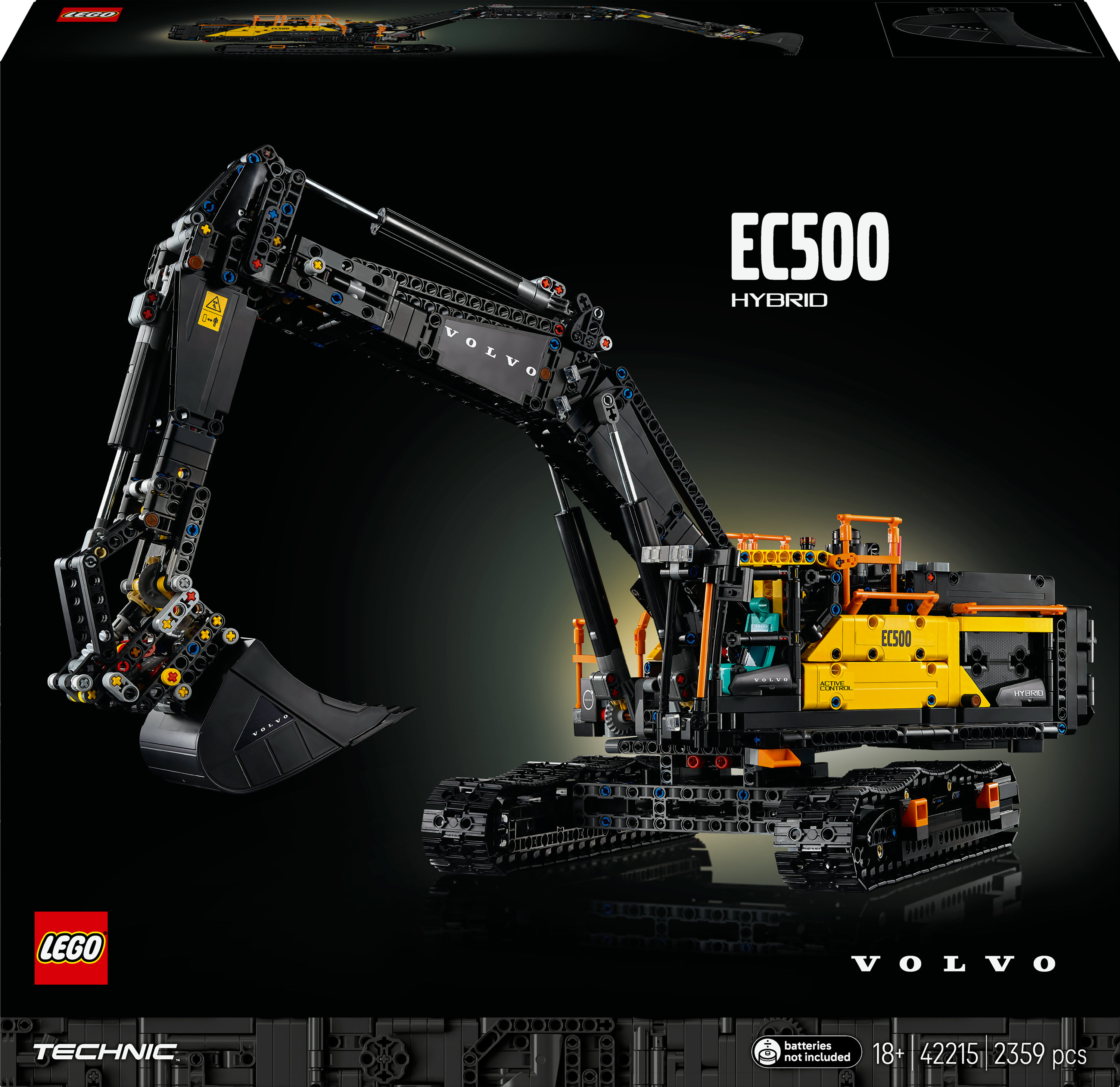   Technic 42215 Volvo EC500 hybrid bagger
