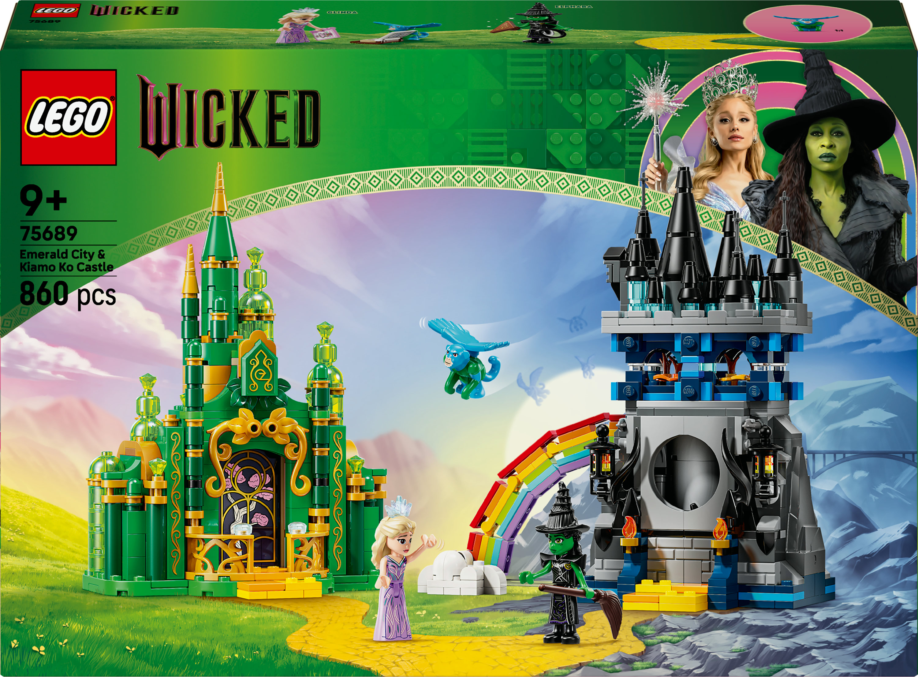  Wicked 75689 Emerald City en Kiamo Ko kasteel