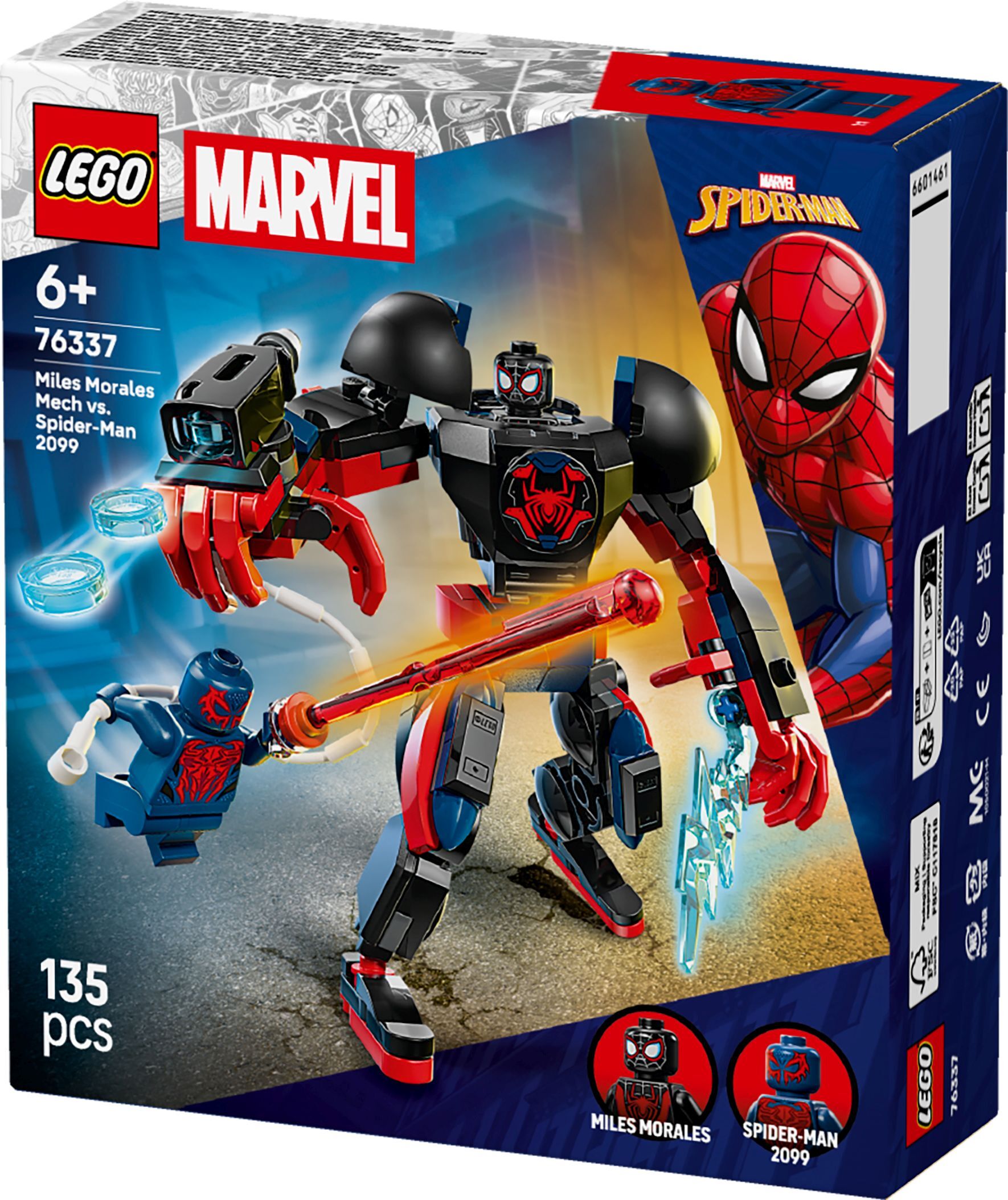 LEGO®Marvel super heroes 76337 Miles Morales Mech vs. Spider-Man 2099