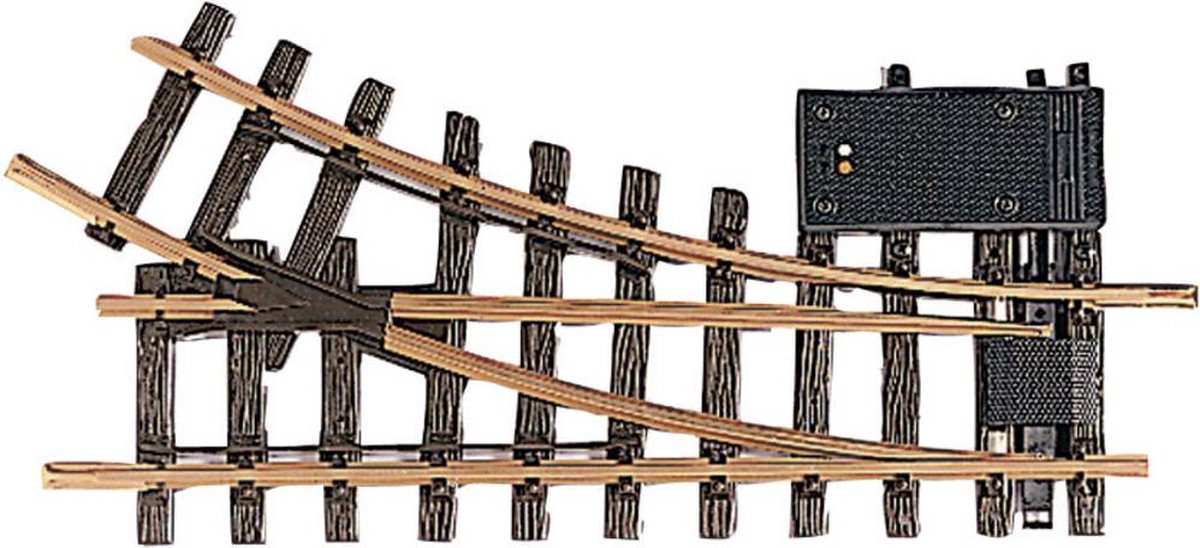 12050 G   rails Wissel, Elektrisch, Rechts 300 mm 30 ° 645 mm 1 stuk(s)