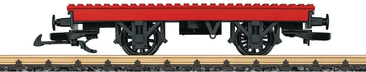 Lgb Spoorwagen Clip-on 1:26 / Schaal G 26 X 4,5 Cm Rood