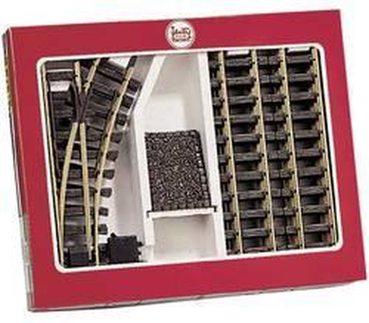 Lgb Uitbreidingset G-treinrails Messing Goud/bruin 9-delig