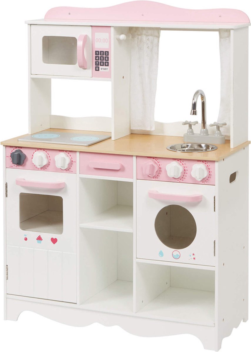 Landelijke Houten   met 9  Accessoires