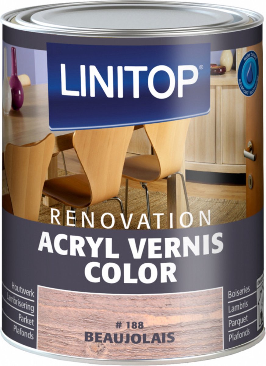   Acryl Vernis Color 750Ml kleur 188 Beaujolais