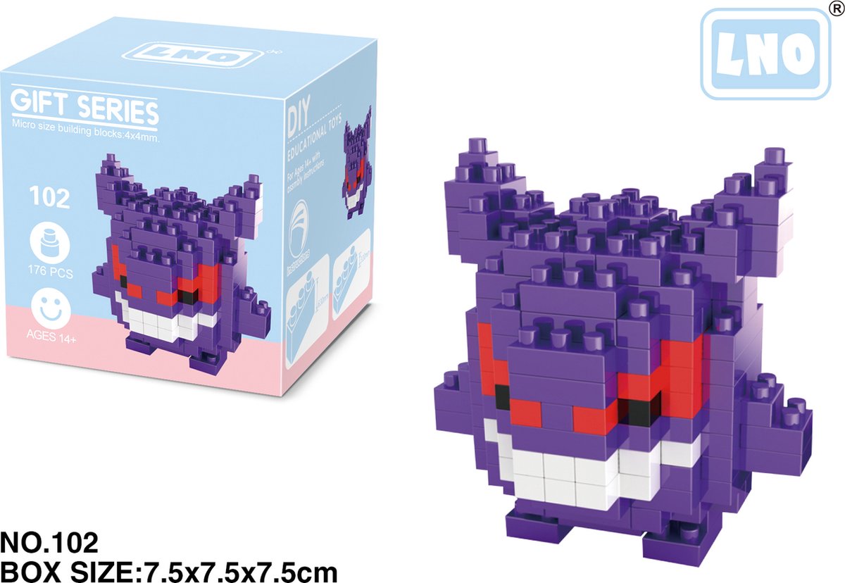 Yugaplex ® - Mini Nano Kids Creatieve bouwstenen – Feestcadeaus - Educatief speelgoed