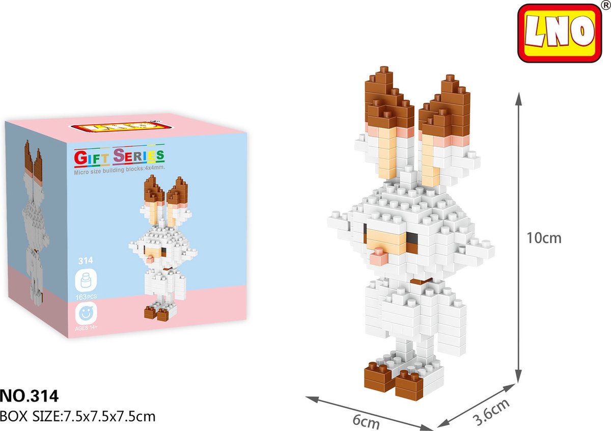 Yugaplex ® - Mini Nano Kids Creatieve bouwstenen – Feestcadeaus - Educatief speelgoed
