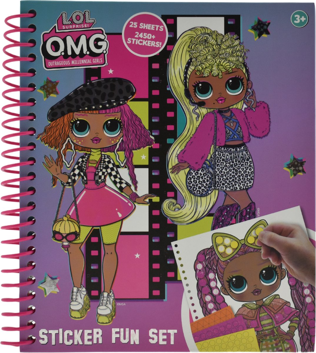 Lol Surprise Sticker Fun Set 25 Sheets - 3+