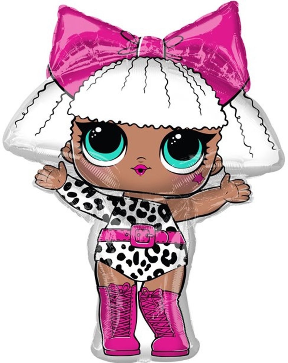 LOL Surprise folieballon XL 68 x 86 cm.