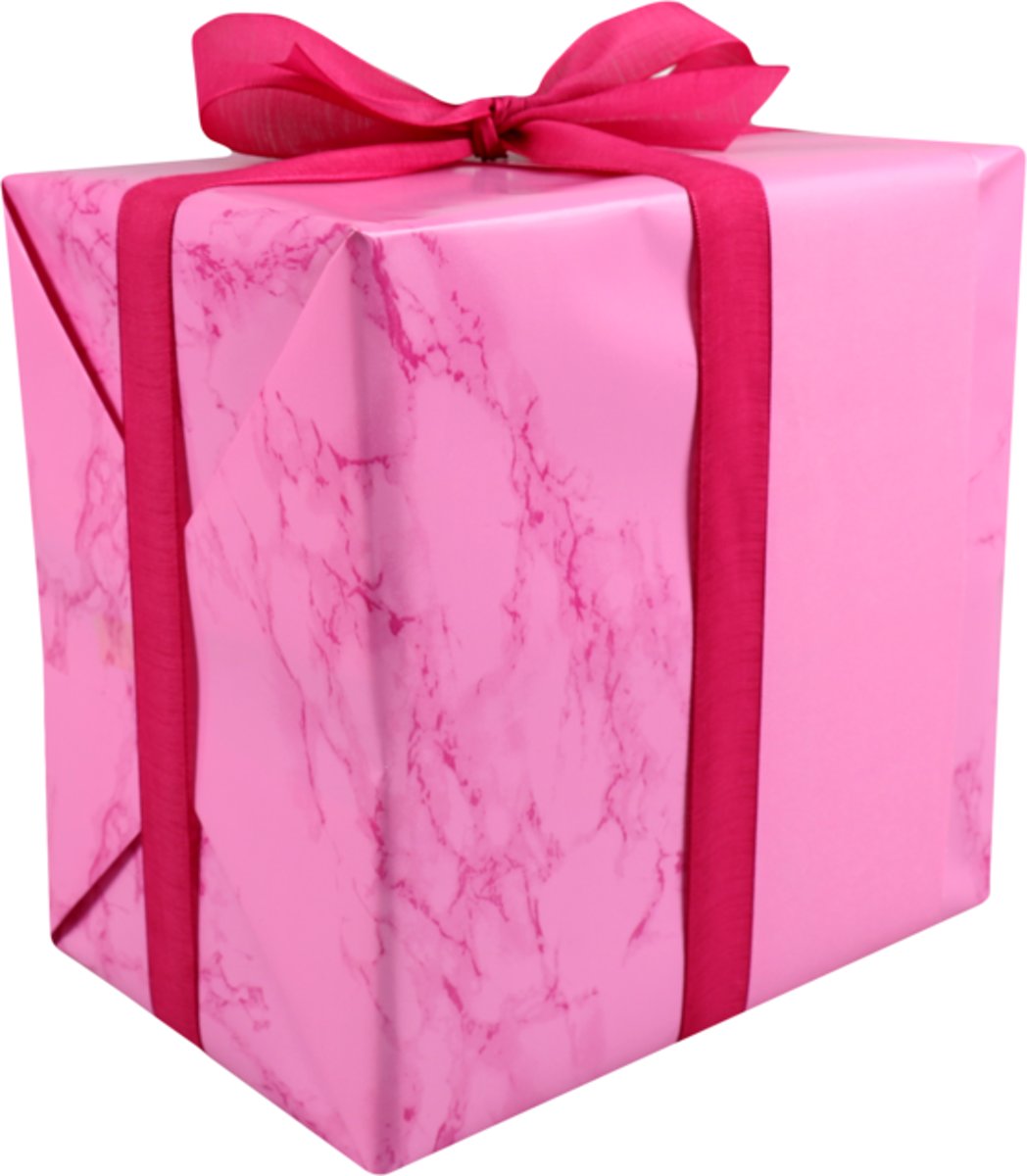 LOVLY  Cadeaupapier, 50cm, 200m, 80gr/m , roze