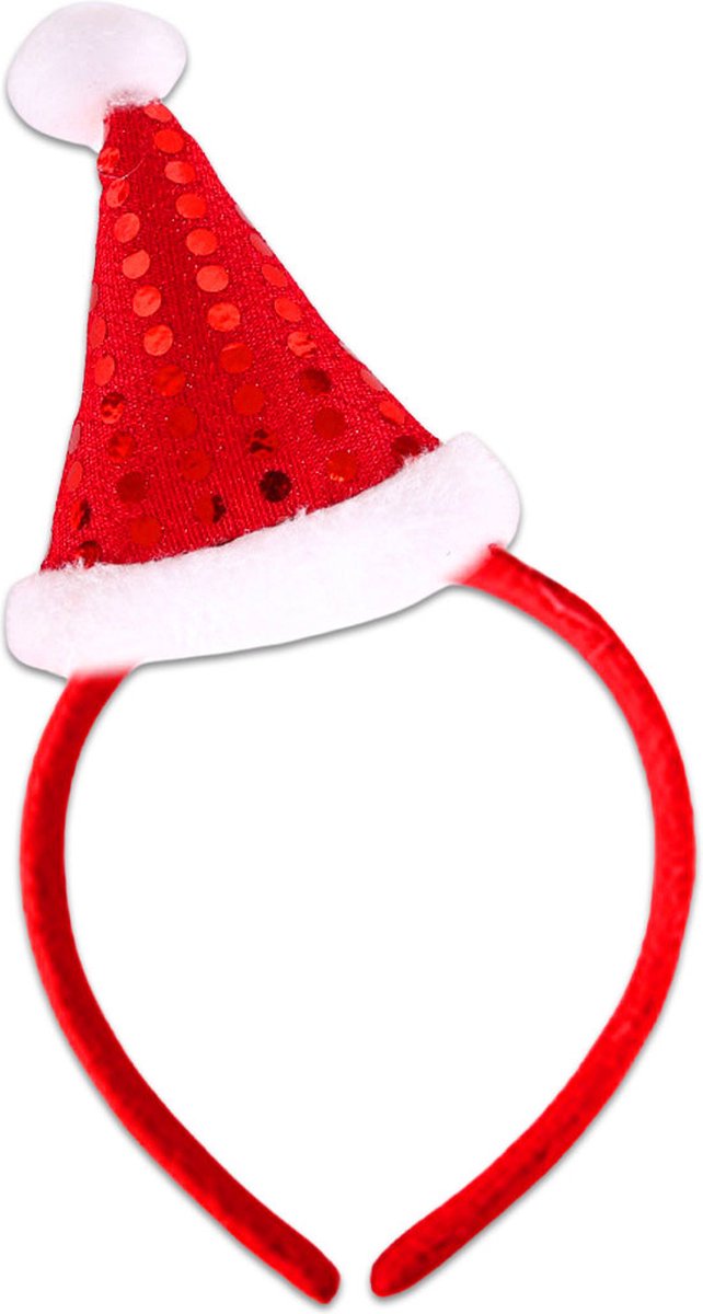 LUQ - Kerstmuts - Diadeem - Kerst - Kerstdiadeem - Tiara - Kersthaarband - Kerstversiering - Kinderen - Volwassenen