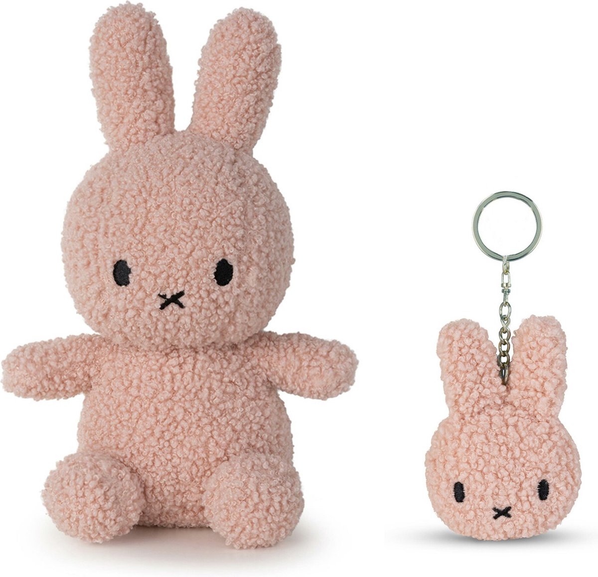 Nijntje Teddy Roze Bundel - knuffel en sleutelhanger