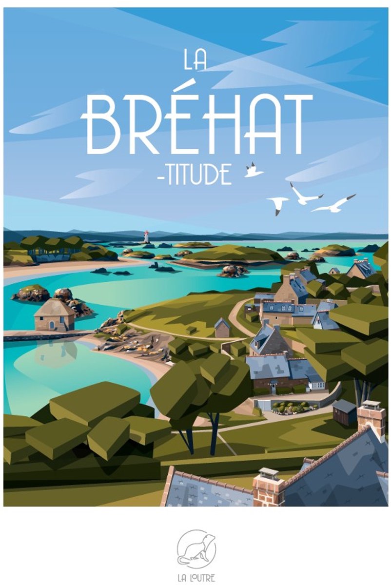 La Loutre legpuzzel BREHAT-titude - 1000 stukjes puzzelspel.