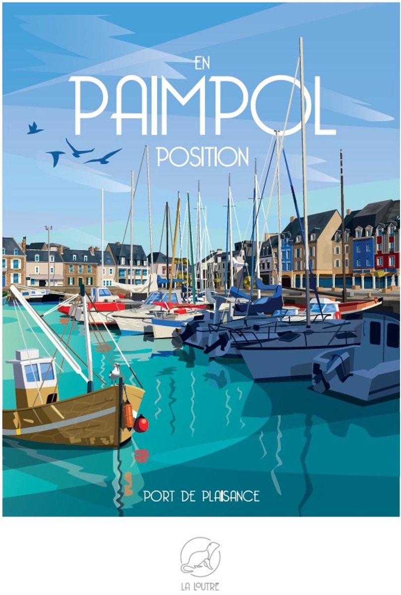 La Loutre puzzel - 1000 stukjes PAIMPOL landschap puzzel.