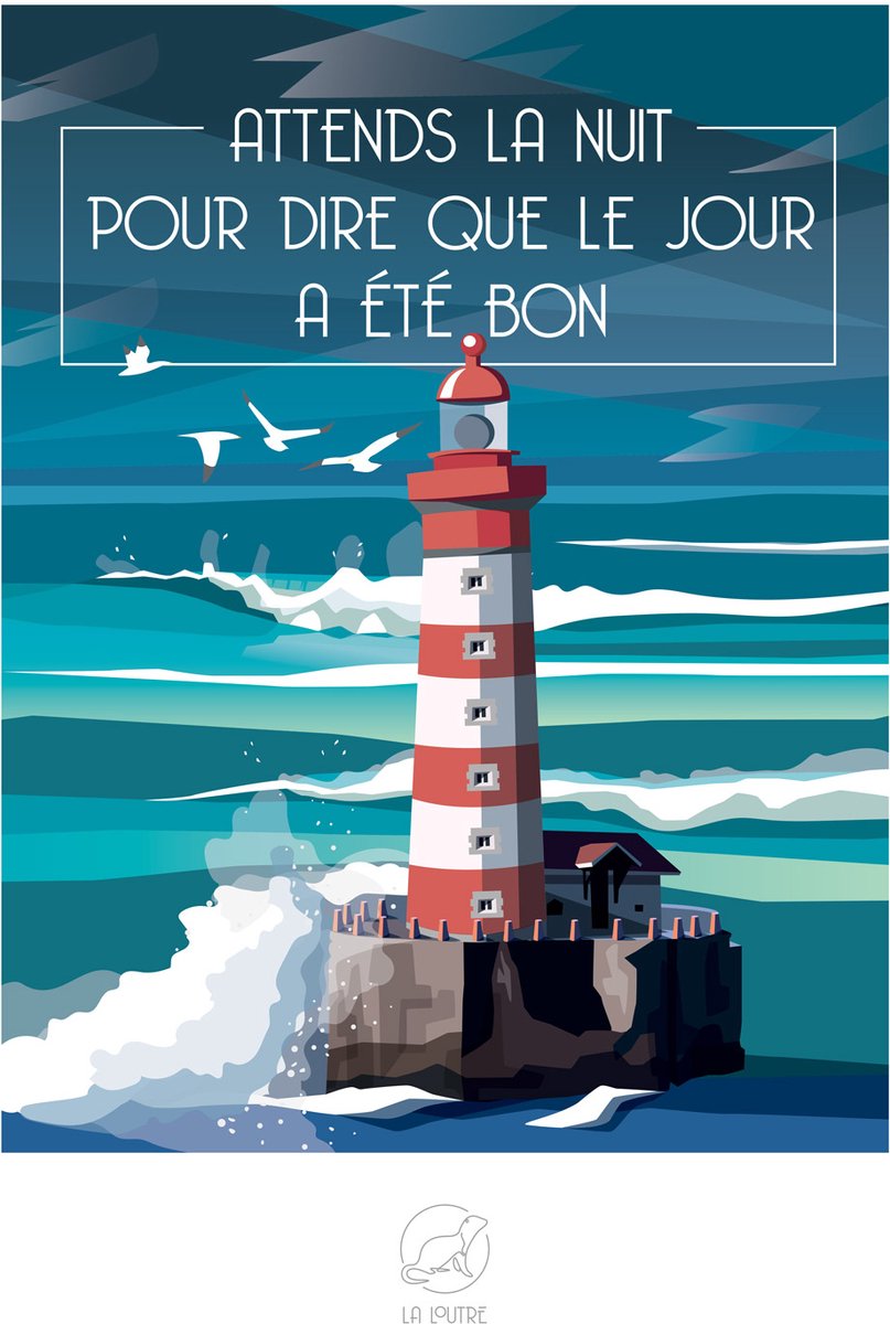 La Loutre puzzel 1000 stukjes - kunst puzzel voor volwassenen.