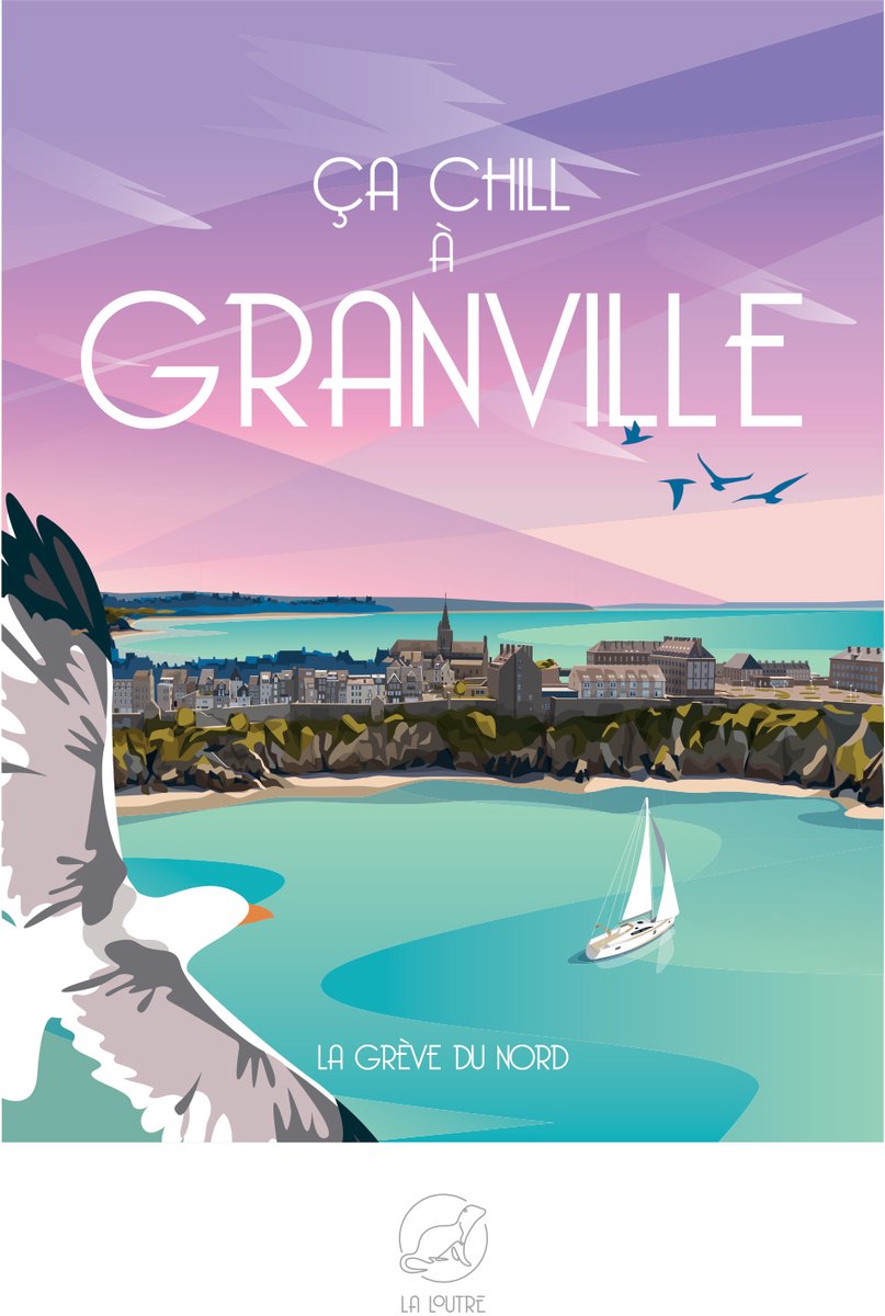 La Loutre puzzel 1000 stukjes Granville - legpuzzel volwassenen.