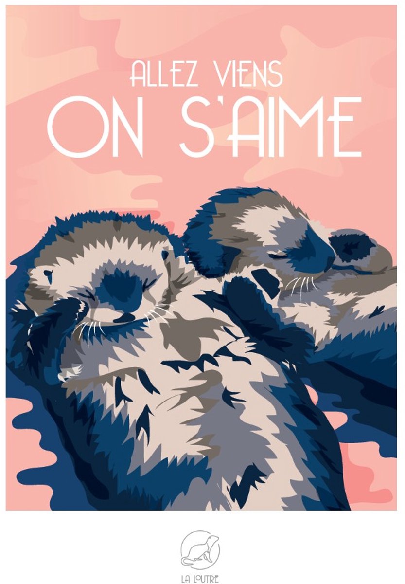 La Loutre puzzel 1000 stukjes ON SAIME - legpuzzel voor volwassenen.