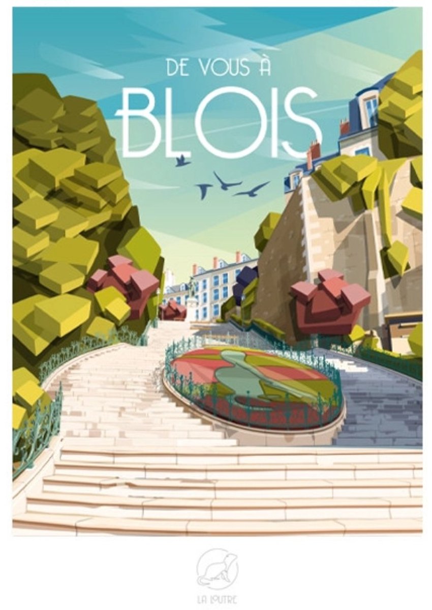 La Loutre puzzel BLOIS 1000 stukjes - legpuzzel volwassenen.