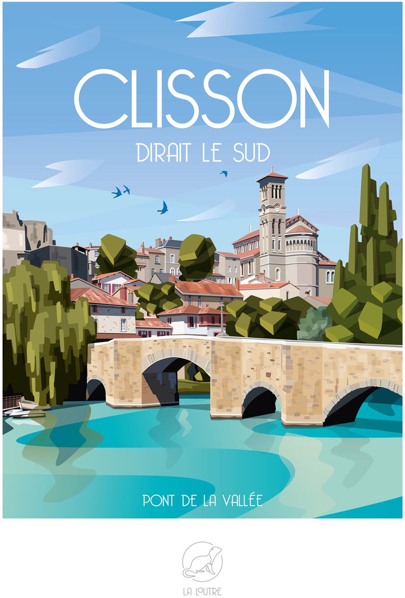 La Loutre puzzel Clisson Dirait Le Sud - 1000 stukjes puzzelspel.