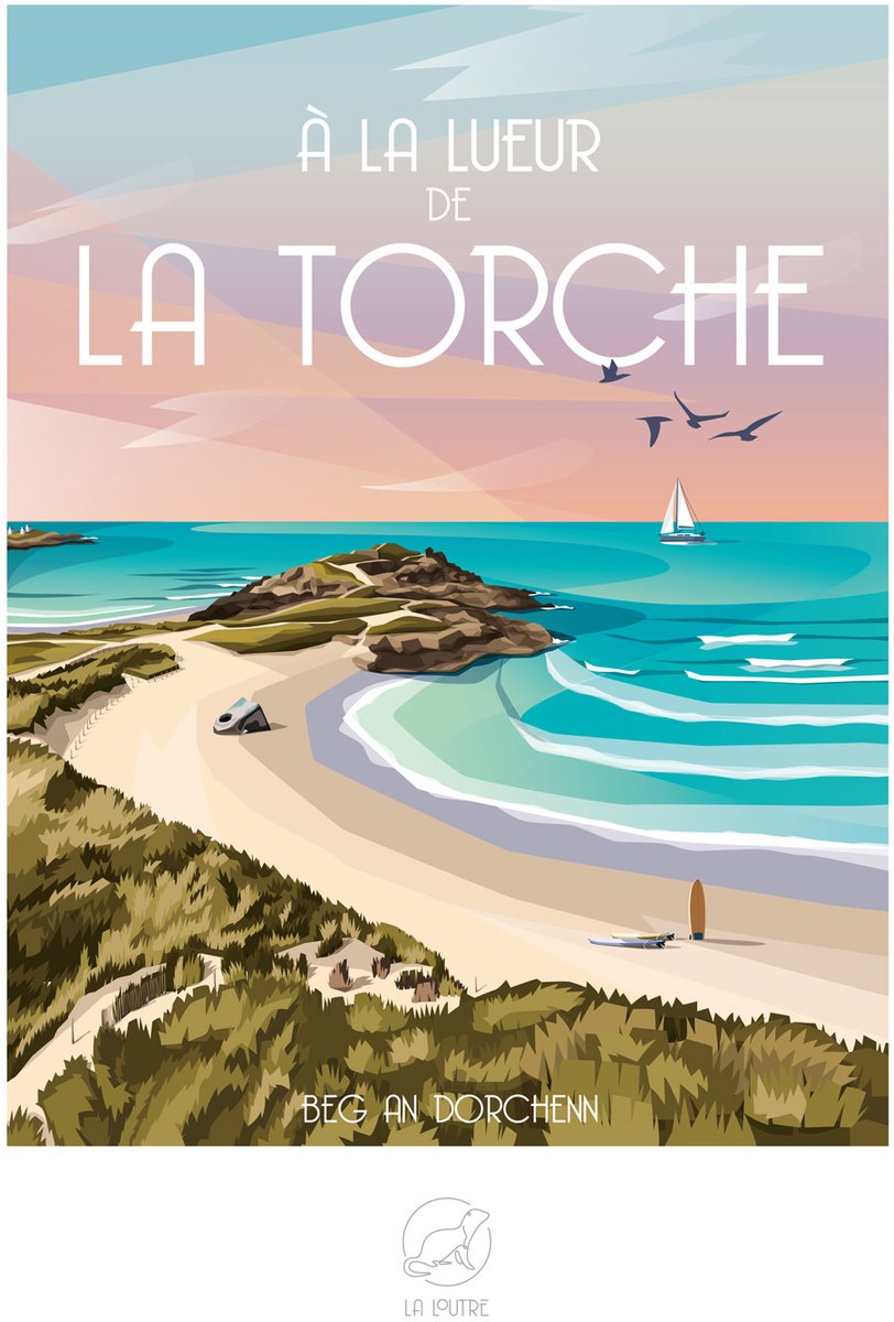 La Loutre puzzel In the light of La Torche - 1000 stukjes puzzel.