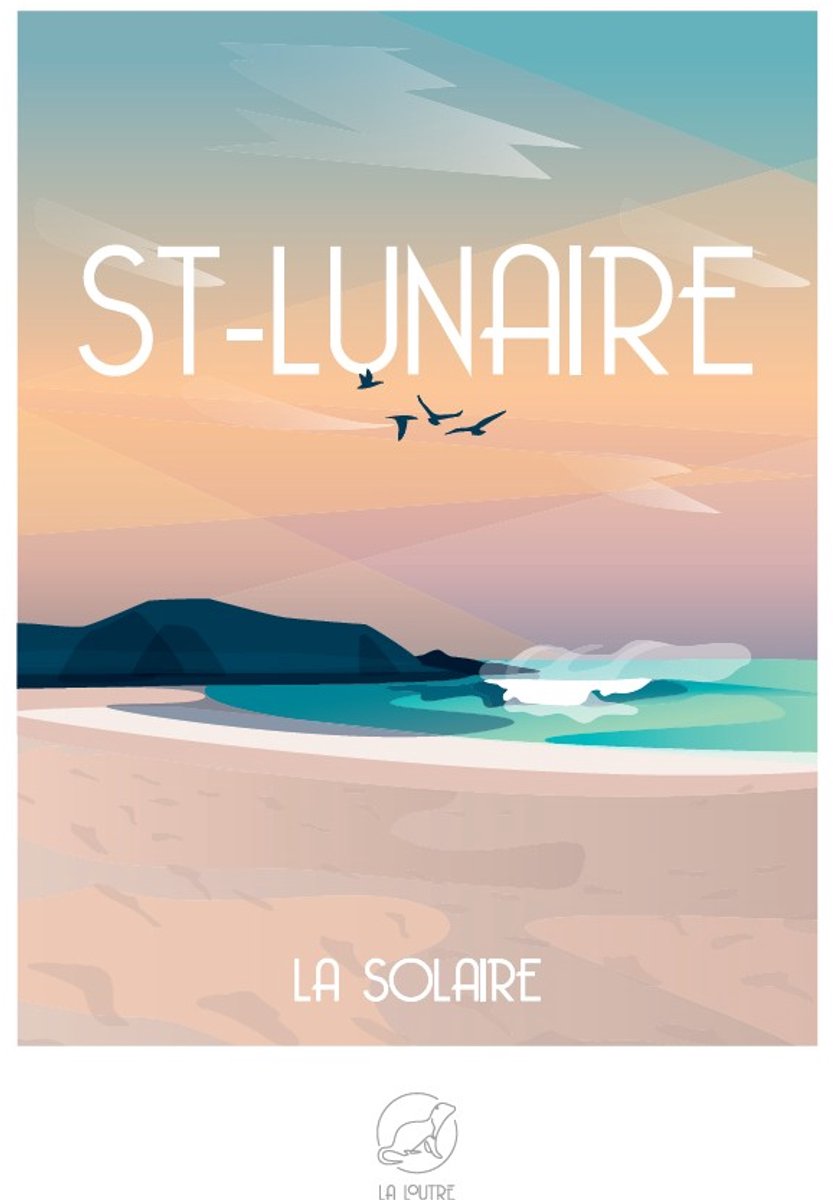 La Loutre puzzel SAINT-LUNAIRE La Solaire - 1000 stukjes puzzel.