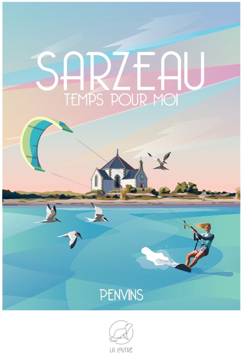 La Loutre puzzel SARZEAU 1000 stukjes - legpuzzel volwassenen.