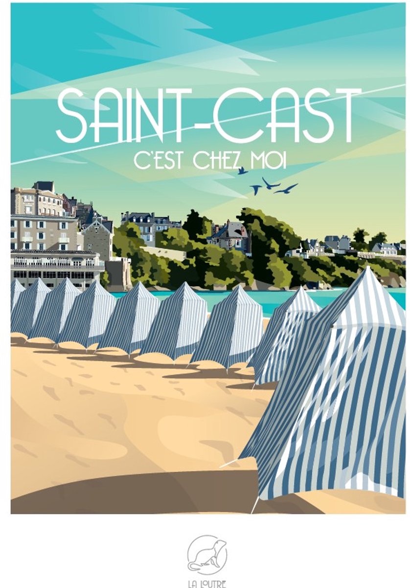 La Loutre puzzel Saint-Cast 1000 stukjes - legpuzzel volwassenen.