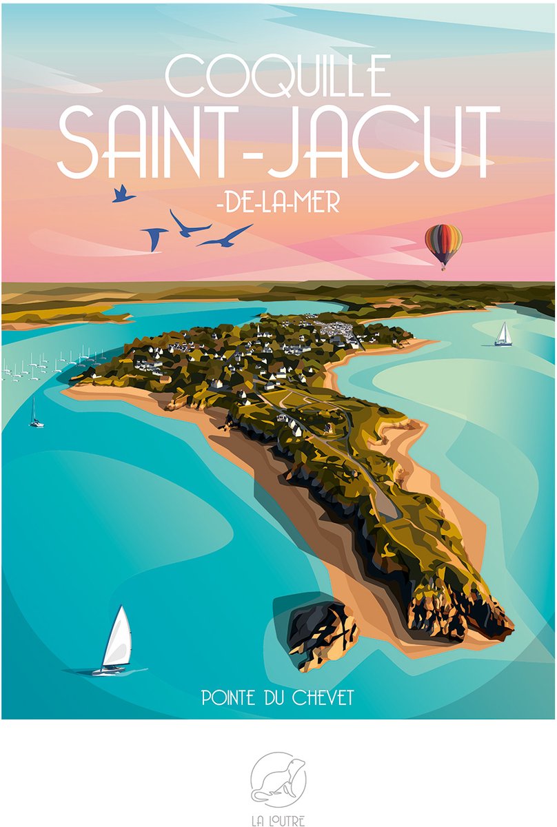 La Loutre puzzel Saint-Jacut-de-la-Mer - 1000 stukjes - legpuzzel.