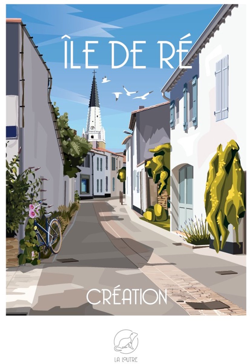 La Loutre puzzel eiland 1000 stukjes - legpuzzel voor volwassenen.