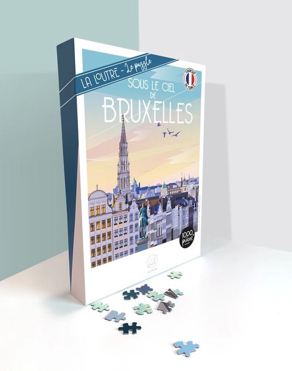 Brussel puzzel 50cm x 70cm 1000 stuks